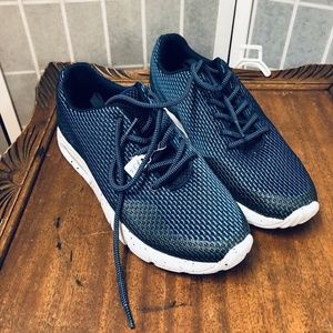 Rise,Men,sneakers,Dark blue,Sz 9,Memory Foam,laces,non-slip sole,Running Shoes.!